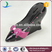 Diseño especial de la forma del zapato del alto talón Banco de dinero de cerámica